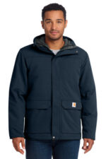 Carhartt Super Dux Insulated Hooded Coat CT105533 Navy
