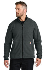 Carhartt Textured Full-Zip Fleece Jacket CT106416 Carbon Heather