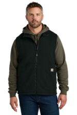 Carhartt Textured Fleece Vest CT106418 Black