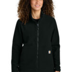Carhartt Women's Textured Full-Zip Fleece Jacket CT106419 Black