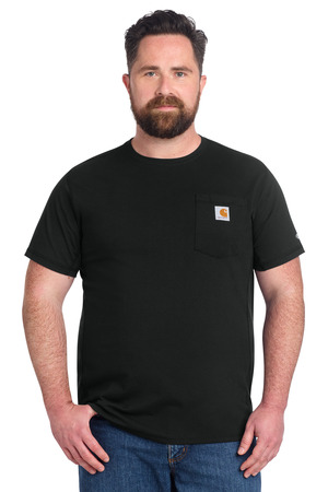 Carhartt Force Short Sleeve Pocket T-Shirt CT106652 Black