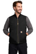 Carhartt Duck Vest. CT106676 Black