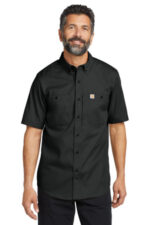 Carhartt Rugged Professional Series Short Sleeve Shirt CT106688 Black