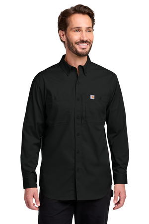 Carhartt Rugged Professional Series Long Sleeve Shirt CT106689 Black