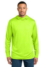 Carhartt Force Sun Defender Long Sleeve Hooded T-Shirt CT106923 Brite Lime