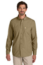 Carhartt Force Sun Defender Long Sleeve Shirt CT107106 Dark Khaki