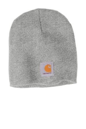 Carhartt Acrylic Knit Hat. CTA205 Heather Grey