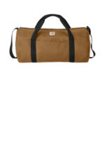 Carhartt Canvas Packable Duffel with Pouch CTB0000564 Carhartt Brown