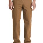 Carhartt Washed-Duck Work Dungaree. CTB11 Carhartt Brown