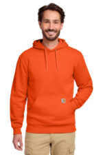 Carhartt Midweight Hooded Sweatshirt. CTK121 Brite Orange