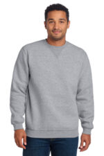 Carhartt Midweight Crewneck Sweatshirt. CTK124 Heather Grey