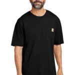 Carhartt Workwear Pocket Short Sleeve T-Shirt. CTK87 Black