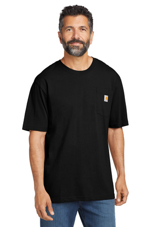 Carhartt Workwear Pocket Short Sleeve T-Shirt. CTK87 Black
