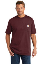 Carhartt Workwear Pocket Short Sleeve T-Shirt. CTK87 Port