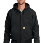 Carhartt Tall Washed Duck Active Jac. CTT104050 Black