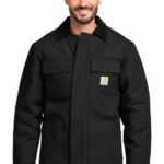 Carhartt Tall Duck Traditional Coat. CTT106674 Black