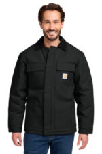 Carhartt Tall Duck Traditional Coat. CTT106674 Black
