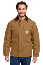 Carhartt Tall Duck Traditional Coat. CTT106674 Carhartt Brown