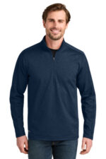 Eddie Bauer Adventurer 1/4-Zip EB120 River Blue Navy Heather