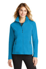 Eddie Bauer Women's Full-Zip Microfleece Jacket. EB225 Peak Blue