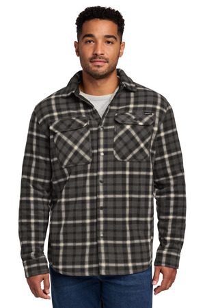Eddie Bauer Woodland Shirt Jac EB228 Grey Steel/ Bone