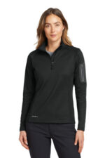 Eddie Bauer Women's 1/2-Zip Performance Fleece. EB235 Black