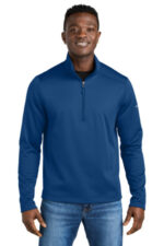 Eddie Bauer Smooth Mid Layer Fleece 1/2-Zip EB2360 Cobalt Blue