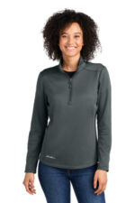 Eddie Bauer Women's Smooth Mid Layer Fleece 1/2-Zip EB2370 Iron Gate