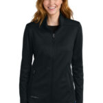 Eddie Bauer Women's Smooth Mid Layer Fleece Full-Zip EB2470 Black