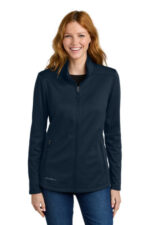 Eddie Bauer Women's Smooth Mid Layer Fleece Full-Zip EB2470 River Blue Navy