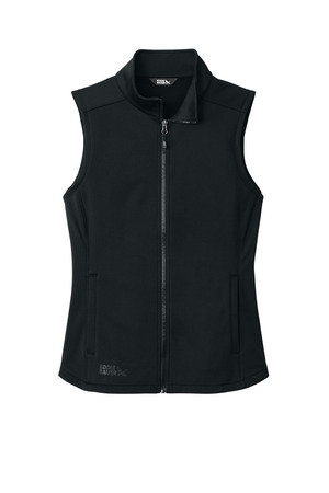 Eddie Bauer Women's Smooth Mid Layer Fleece Vest EB2570 Black