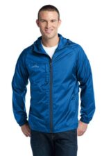 Eddie Bauer - Packable Wind Jacket. EB500 Brilliant Blue