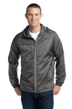 Eddie Bauer - Packable Wind Jacket. EB500 Grey Steel