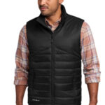 Eddie Bauer Quilted Vest EB512 Deep Black