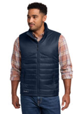 Eddie Bauer Quilted Vest EB512 River Blue Navy
