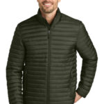 Eddie Bauer Packable Quilted Full-Zip EB514 Olive Green