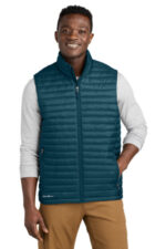 Eddie Bauer Packable Quilted Vest EB516 Adriatic Blue