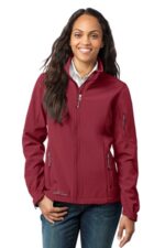 Eddie Bauer Women's Soft Shell Jacket. EB531 Rhubarb Red