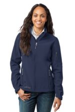 Eddie Bauer Women's Soft Shell Jacket. EB531 River Blue Navy