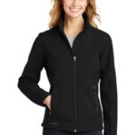 Eddie Bauer Women's Rugged Ripstop Soft Shell Jacket. EB535 Black