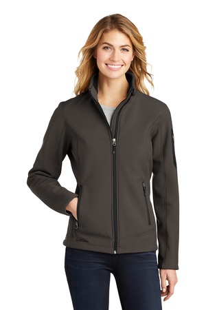 Eddie Bauer Women's Rugged Ripstop Soft Shell Jacket. EB535 Canteen Grey