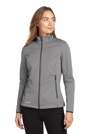 Eddie Bauer Women's Weather-Resist Soft Shell Jacket. EB539 Chrome