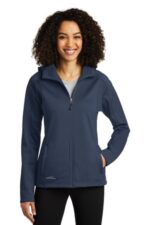 Eddie Bauer Women's Trail Soft Shell Jacket. EB543 River Blue Navy/ River Blue Navy