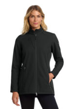 Eddie Bauer Women's Stretch Soft Shell Jacket EB545 Deep Black