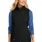 Eddie Bauer Women's Stretch Soft Shell Vest EB547 Deep Black