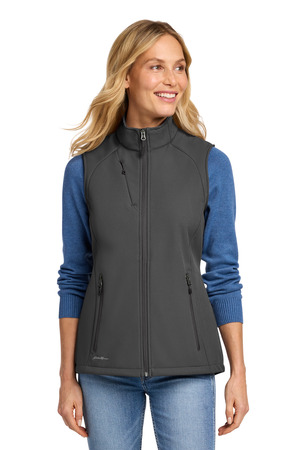 Eddie Bauer Women's Stretch Soft Shell Vest EB547 Iron Gate