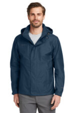 Eddie Bauer Rain Jacket. EB550 River Blue Navy