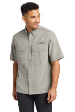 Eddie Bauer Short Sleeve Performance Fishing Shirt EB602 Driftwood