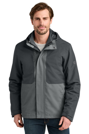 Eddie Bauer WeatherEdge Ridge 3-in-1 Jacket EB658 Grey Steel/ Metal Grey