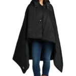 Eddie Bauer Puffy Camp Poncho EB755 Black